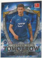 Angelo Stiller #HT-AS Soccer Cards 2021 Topps Chrome Bundesliga Sapphire Heroes of Tomorrow Prices