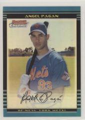 Angel Pagan [Refractor] Baseball Cards 2002 Bowman Chrome Prices
