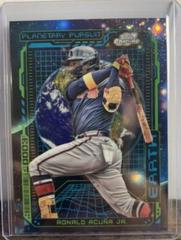 Ronald Acuna Jr. Baseball Cards 2023 Topps Cosmic Chrome Planetary Pursuit Earth Prices