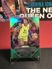 Satou Sabally [Green] #7 Basketball Cards 2021 Panini Prizm WNBA Fireworks Prices