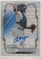 Anthony Seigler [Wave] Baseball Cards 2019 Bowman Sterling Prospect Autographs Prices