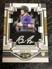 Brian Serven [Silver Ink] #BOA-BSE2 Baseball Cards 2023 Topps Tier One Break Out Autographs Prices