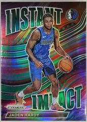 Jaden Hardy [Green] #16 Basketball Cards 2022 Panini Prizm Instant Impact Prices
