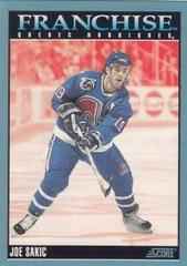 Joe Sakic Hockey Cards 1992 Score Canadian Prices