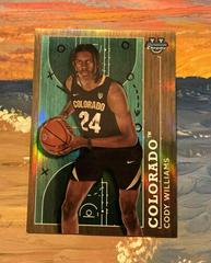 Cody Williams [Aqua] Basketball Cards 2023 Bowman Chrome University Prodigal Playmakers Prices