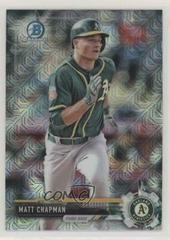 Matt Chapman Baseball Cards 2017 Bowman Mega Box Chrome Prospects Prices