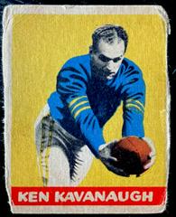 Ken Kavanaugh #51 Football Cards 1949 Leaf Prices