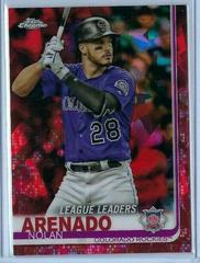 Nolan Arenado [Red Refractor] #70 Baseball Cards 2019 Topps Chrome Sapphire Prices