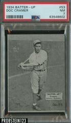 Doc Cramer #53 Baseball Cards 1934 Batter Up Prices