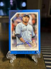 Hyun Jin Ryu [Blue] Baseball Cards 2022 Topps Gallery Veteran Autographs Prices