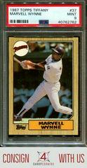 Marvell Wynne #37 Baseball Cards 1987 Topps Tiffany Prices