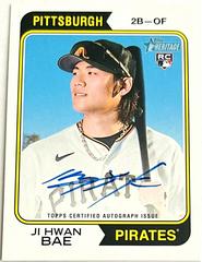 Ji Hwan Bae Baseball Cards 2023 Topps Heritage Real One Autographs High Number Prices