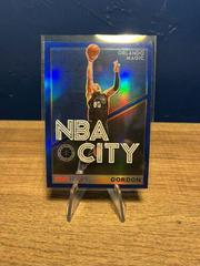 Aaron Gordon [Holo] #21 Basketball Cards 2019 Panini Hoops Premium Stock NBA City Prices
