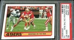 49ers Team [Joe Montana on the Run] Football Cards 1989 Topps Prices