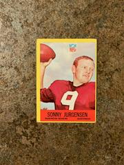 Sonny Jurgensen #185 Football Cards 1966 Philadelphia Prices