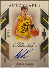Walker Kessler #28 Basketball Cards 2022 Panini Flawless Autograph Prices