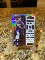 Rudy Gobert [Conference Finals] #1 Basketball Cards 2022 Panini Contenders Prices
