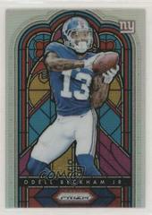 Odell Beckham Jr. [Prizm] #SG-3 Football Cards 2018 Panini Prizm Stained Glass Prices