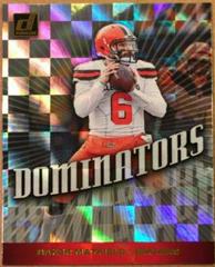 Baker Mayfield #DOM 7 Football Cards 2019 Donruss Dominators Prices