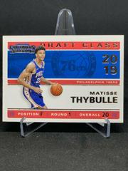 Matisse Thybulle #20 Basketball Cards 2019 Panini Contenders Draft Class Prices