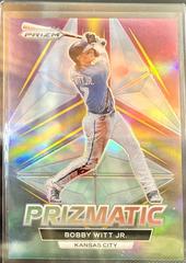 Bobby Witt Jr. [Gold] #P1 Baseball Cards 2023 Panini Prizm Prizmatic Prices