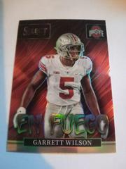 Garrett Wilson [Silver] Football Cards 2022 Panini Select Draft Picks En Fuego Prices