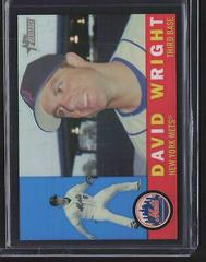 David Wright [Black Border Refractor] #C20 Baseball Cards 2009 Topps Heritage Chrome Prices