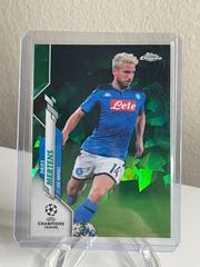 Dries Mertens [Green] Soccer Cards 2019 Topps Chrome UEFA Champions League Sapphire Prices