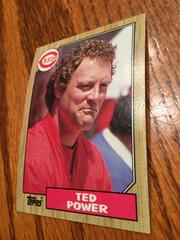 Ted Power Baseball Cards 1987 Topps Prices