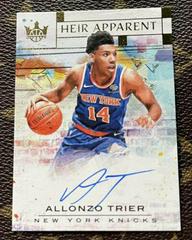 Allonzo Trier Basketball Cards 2018 Panini Court Kings Heir Apparent Autographs Prices