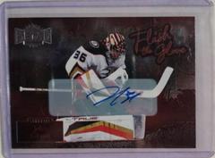 John Gibson [Autograph] Hockey Cards 2022 Skybox Metal Universe Flash the Glove Prices