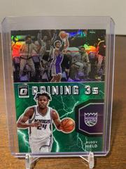 Buddy Hield [Green] #7 Basketball Cards 2021 Panini Donruss Optic Raining 3s Prices