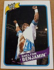Shelton Benjamin #41 Wrestling Cards 2007 Topps Heritage III WWE Prices