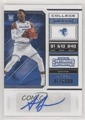 Angel Delgado Autograph Playoff Ticket #121 Basketball Cards 2018 Panini Contenders Draft Picks Prices