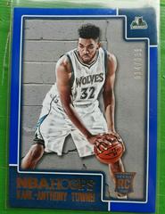 Karl Anthony Towns [Blue] Basketball Cards 2015 Panini Hoops Prices