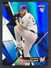 Brandon Woodruff [Blue Refractor] #3 Baseball Cards 2018 Topps Finest Prices
