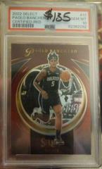 Paolo Banchero [Red] #11 Basketball Cards 2022 Panini Select Certified Prices