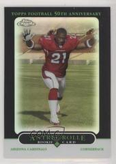 Antrel Rolle [Black Refractor] #192 Football Cards 2005 Topps Chrome Prices