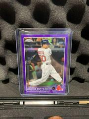 Mookie Betts [Purple Refractor] Baseball Cards 2015 Topps Chrome Prices