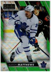 Auston Matthews [Emerald Surge] #P-AM Hockey Cards 2023 O-Pee-Chee Platinum Preview Prices