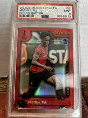 Mathys Tel [Red] #22 Soccer Cards 2021 Topps Merlin Chrome UEFA Prices
