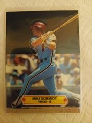 Mike Schmidt [pop up] #00 Baseball Cards 1987 Leaf Prices