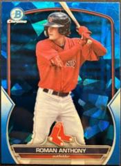 Roman Anthony #BCP-220 Baseball Cards 2023 Bowman Chrome Prospects Sapphire Prices