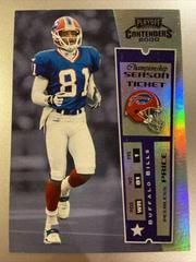 Peerless Price [Championship Ticket] #11 Football Cards 2000 Playoff Contenders Prices