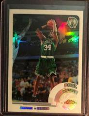 Paul Pierce [White Refractor] #62 Basketball Cards 2002 Topps Chrome Prices