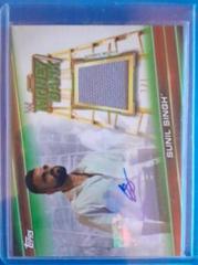 Sunil Singh #MRA-SU Wrestling Cards 2019 Topps WWE Money in the Bank Mat Relic Autographs Prices