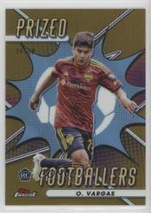 Obed Vargas [Gold Refractor] #PF-3 Soccer Cards 2023 Finest MLS Prized Footballers Prices
