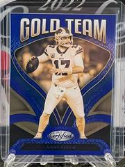 Josh Allen [Blue] #GT-1 Football Cards 2022 Panini Certified Gold Team Prices