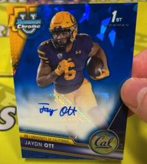 Jaydn Ott #PA-OTT Football Cards 2023 Bowman Chrome University Sapphire Prospect Autographs Prices