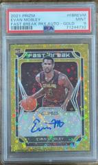Evan Mobley [Gold] Basketball Cards 2021 Panini Prizm Fast Break Rookie Autographs Prices